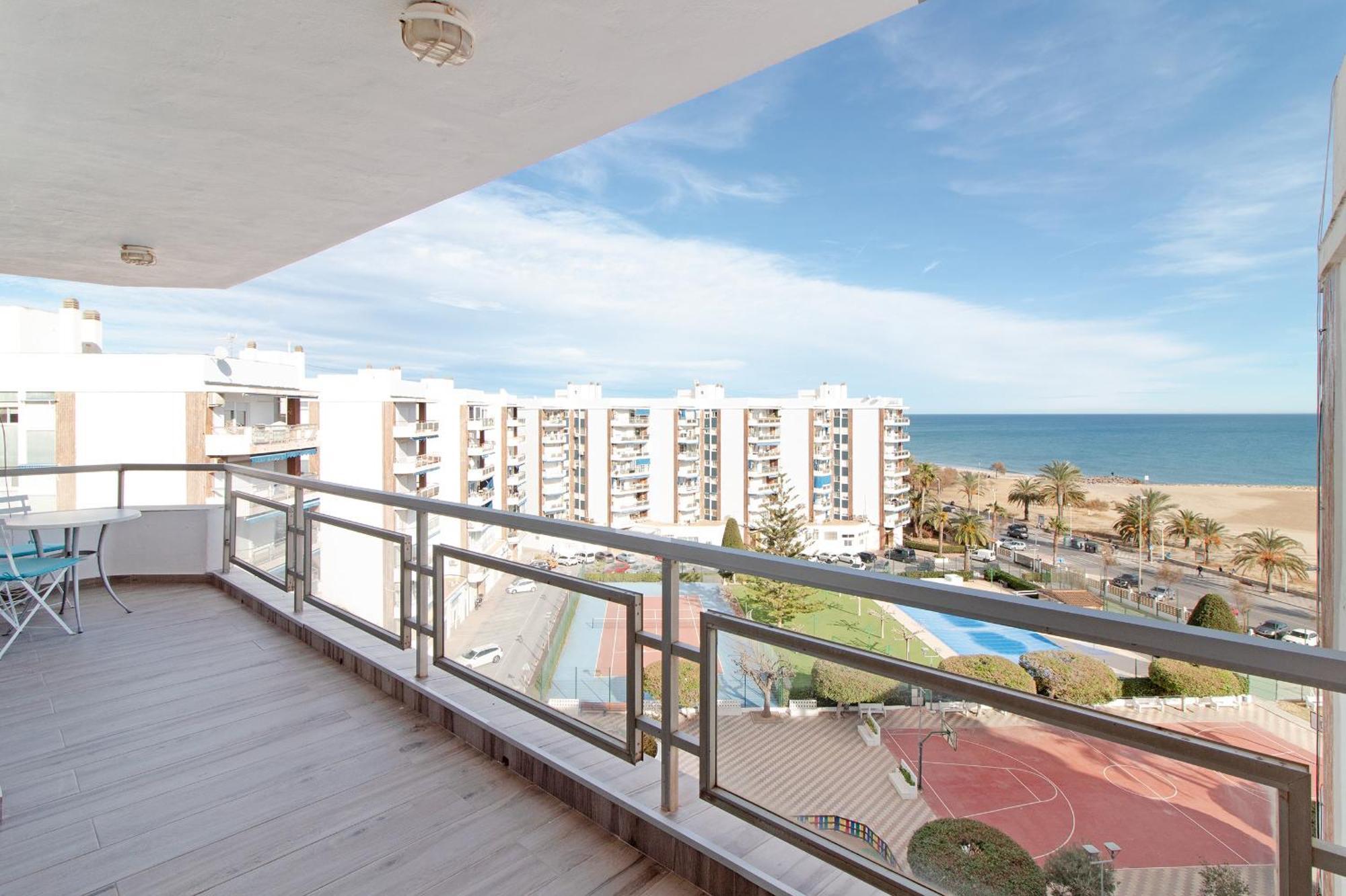 Global Properties, Apartamento Con Terraza E Increibles Vistas Al Mar Sagunto المظهر الخارجي الصورة