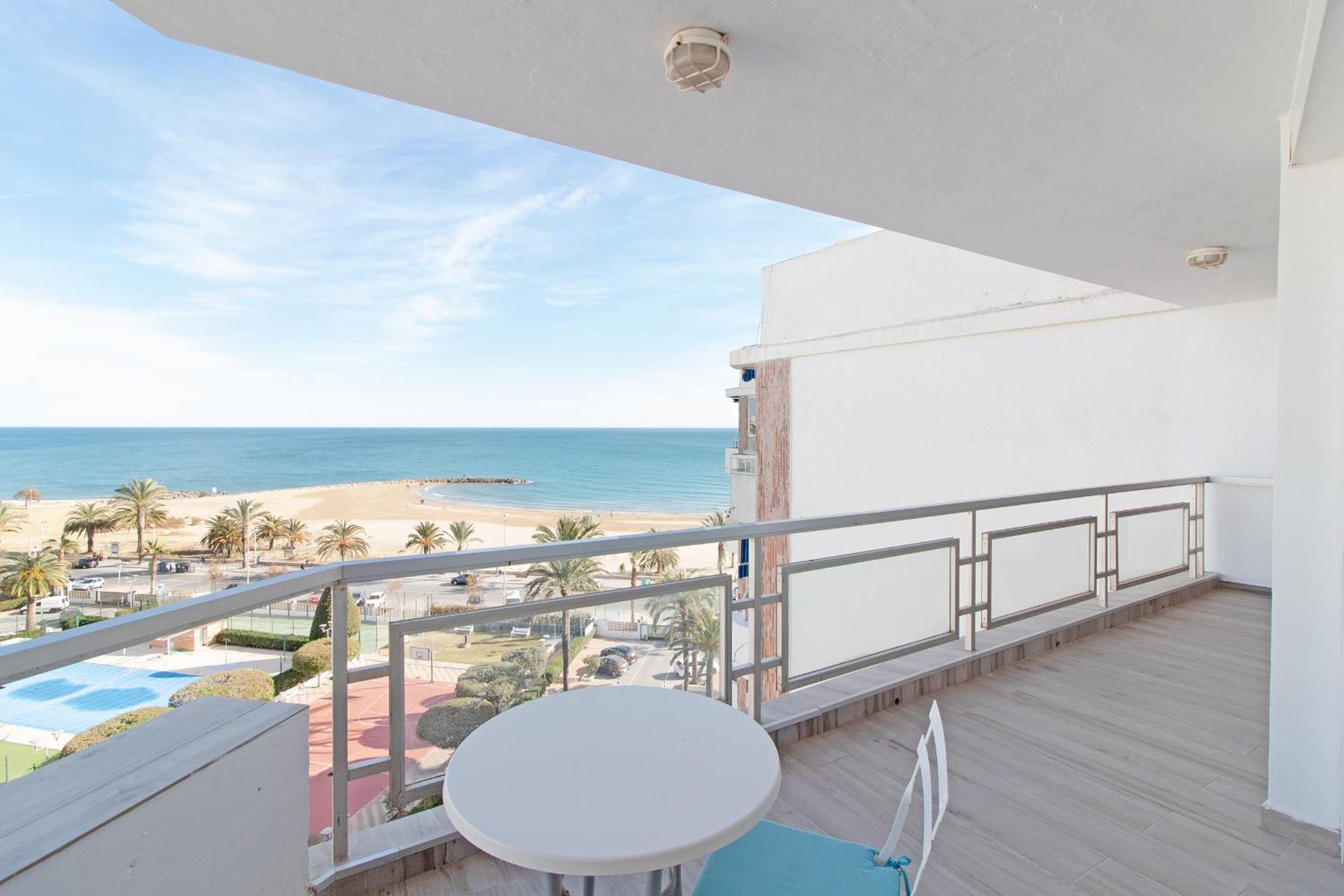 Global Properties, Apartamento Con Terraza E Increibles Vistas Al Mar Sagunto المظهر الخارجي الصورة