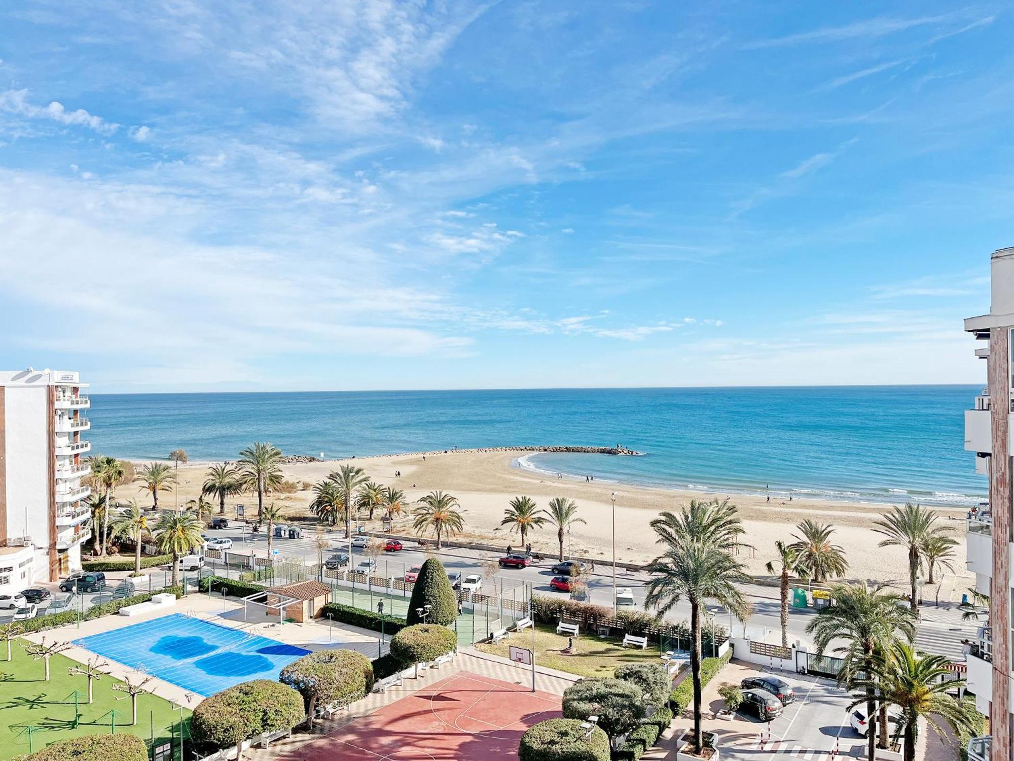 Global Properties, Apartamento Con Terraza E Increibles Vistas Al Mar Sagunto المظهر الخارجي الصورة